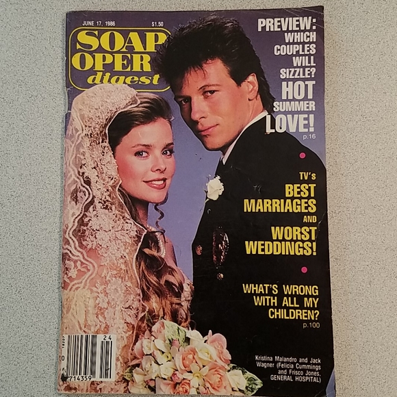 Vintage Soap Opera Digest June 17, 1986 - Picture 1 of 3